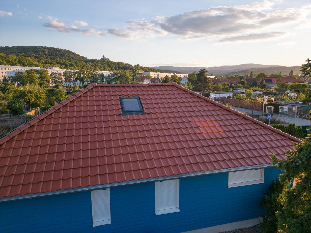 Villa Blaues Ferienhaus Wernigerode Exterior foto