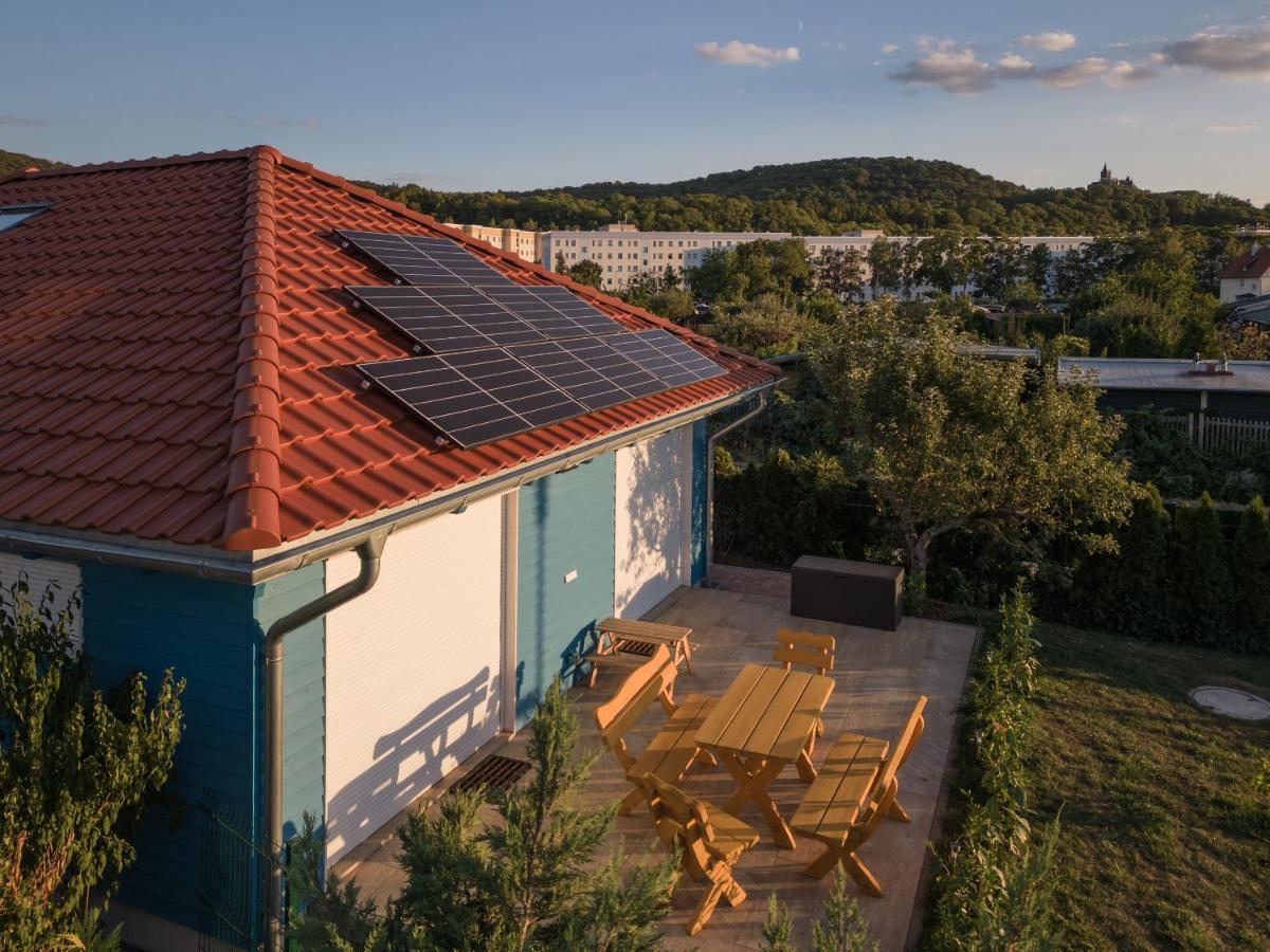 Villa Blaues Ferienhaus Wernigerode Exterior foto