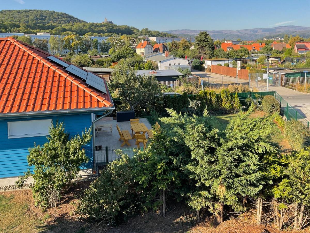 Villa Blaues Ferienhaus Wernigerode Exterior foto